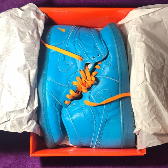 Jordan Other - Jordan Retro 1 Gatorade Blue shoes size 9